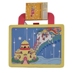 Loungefly Rainbow Brite Journal with Carrying Handle